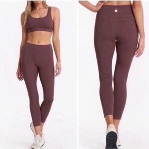 Vuori Stride Legging - Chestnut - Medium M